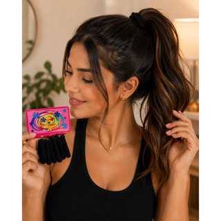 Kit 2 Elásticos de Cabelo Premium | Conforto, Firmeza e Estilo para o Dia a Dia