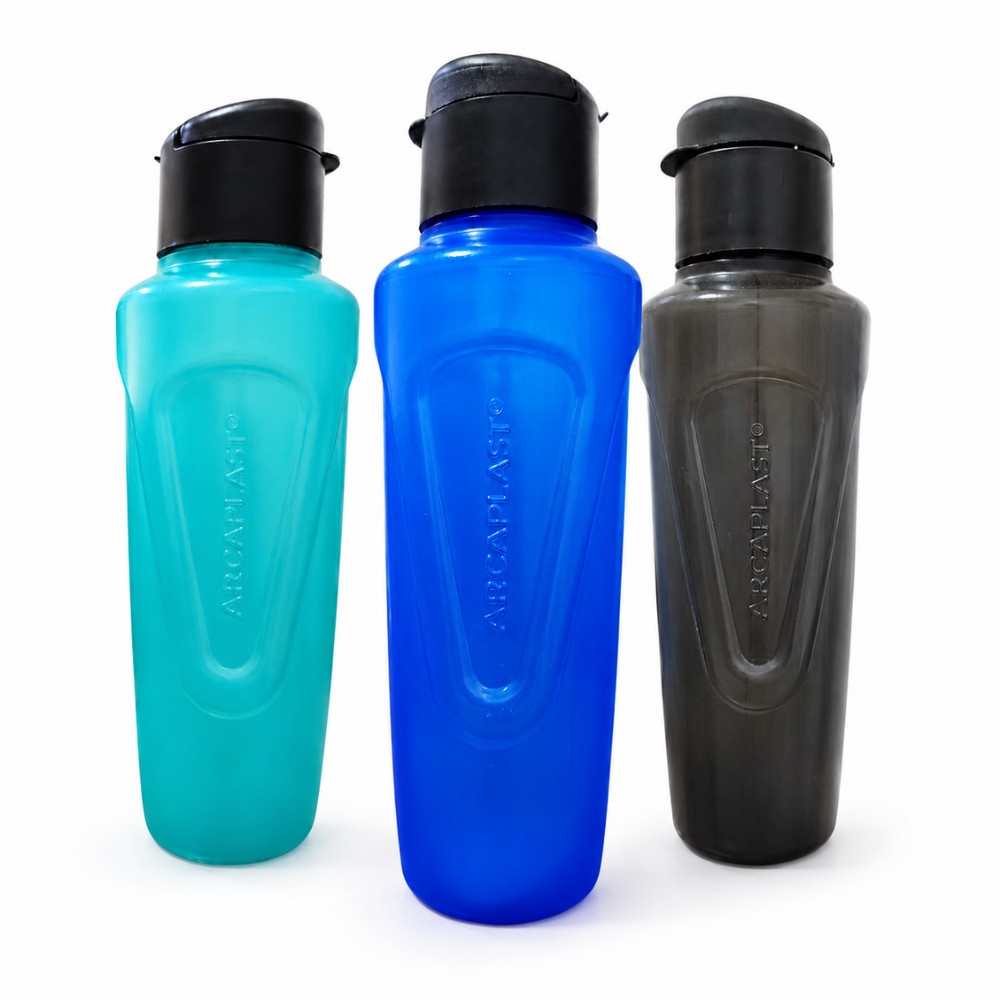 Kit 3 Garrafas de Água Squeeze All Sports 750ml