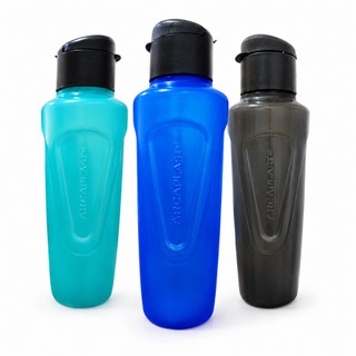 Kit 3 Garrafas de Água Squeeze All Sports 750ml