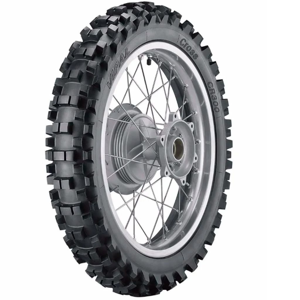 PNEU 100/90-19 CR300 USO COM CAMARA 59M VIPAL CR300 CRF 250R CRF 450R YZF 250 KX 250F SX-F 450 SX 125 SX-F 250