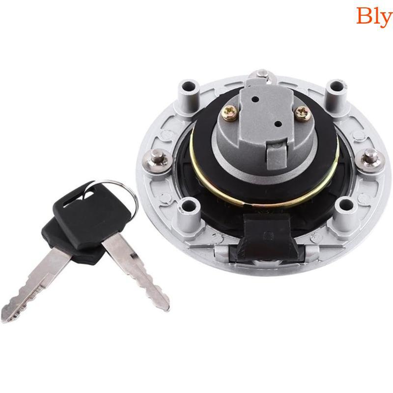Bly Fácil Instalação Tampas De Combustível Da Motocicleta Bloqueio Ignição Anti Roubo Tanques Capa Interruptor Para SV65