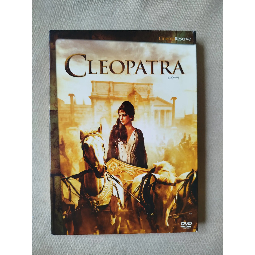 DVD Filme Cleópatra 1963 Elizabeth Taylor Edição Cinema Reserve