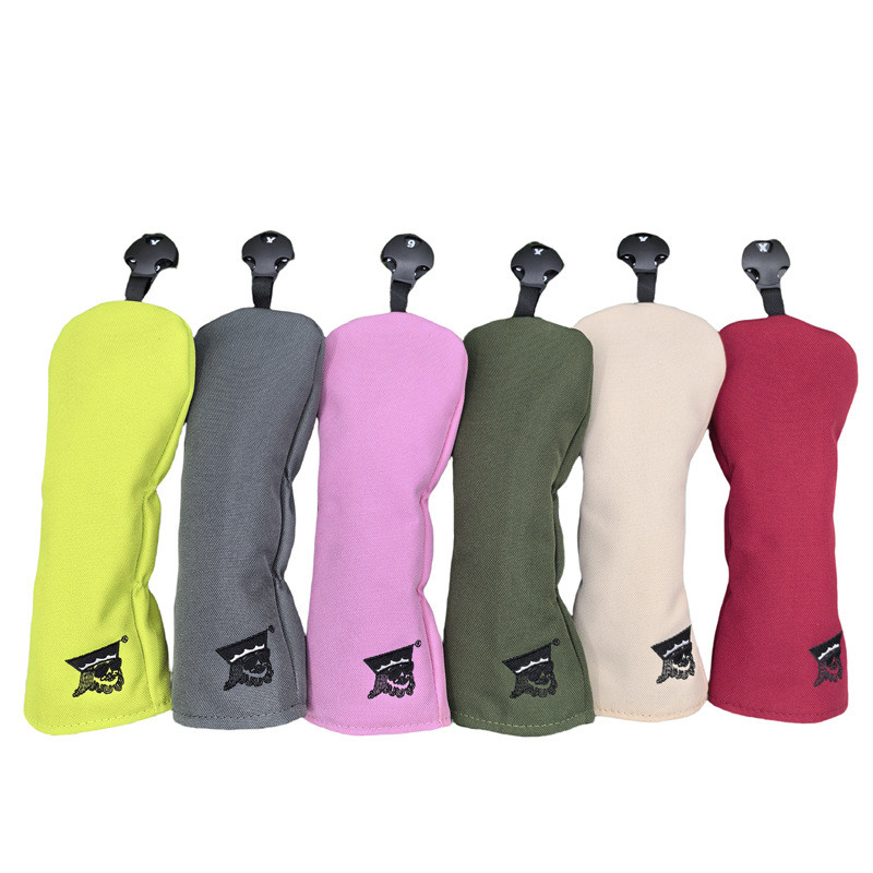 Capas para tacos de golfe, capas para tacos de madeira, capas protetoras para driver e fairway wood, a cabeça