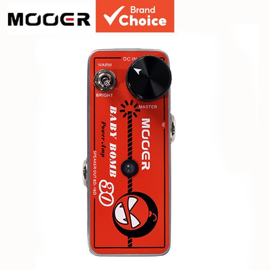 MOOER Bebê Bomba30 Digital Micro Amplificador De Potência Com Adaptador De Proteção Contra Sobrecorrente Saída De 30W Pa