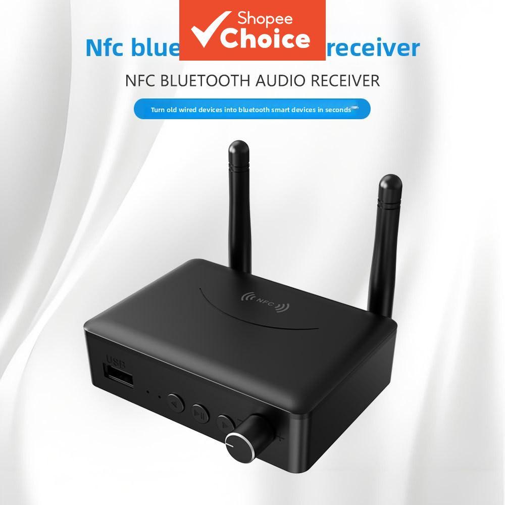 Receptor Bluetooth para Áudio Automotivo Sem Fio, Adaptador Bluetooth para Amplificador de Som de Carro, AUX, Qualidade