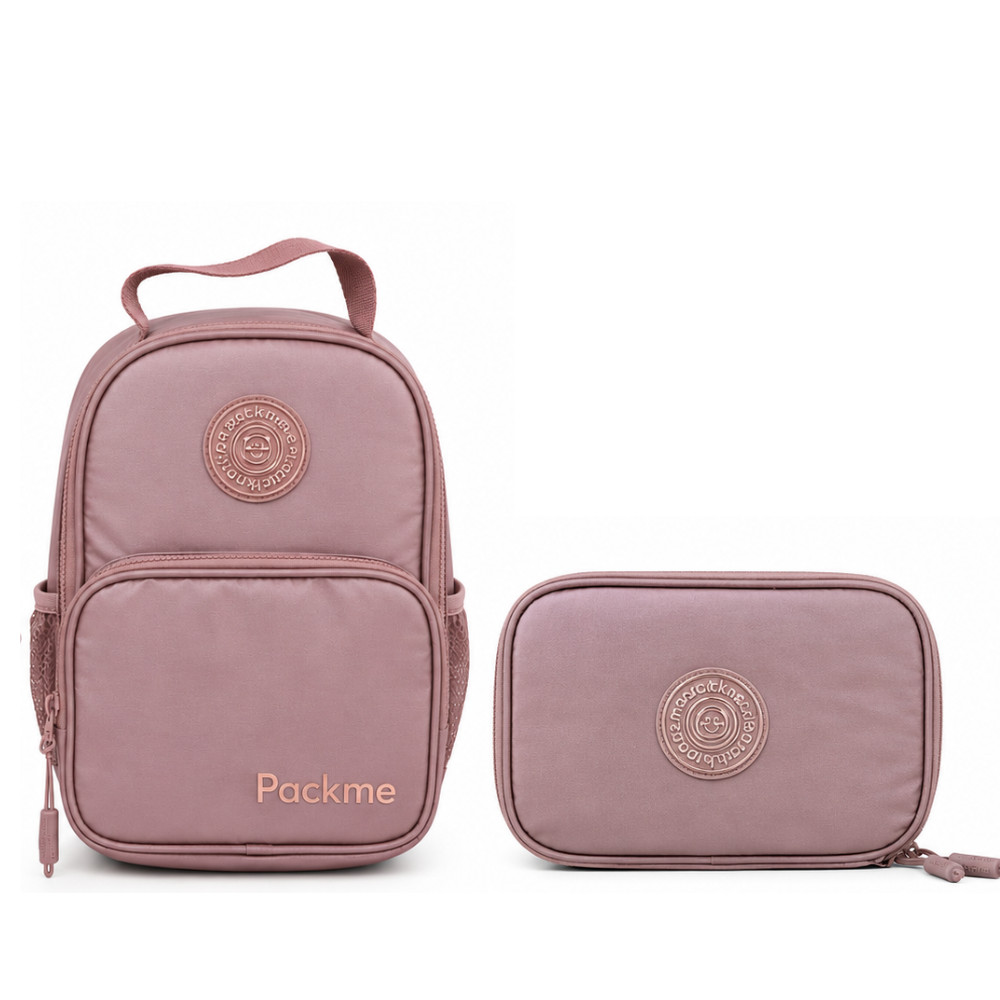 KIT ESCOLAR C/LANCHEIRA E ESTOJO BOX PACK ME ENJOY ROSE - PACIFIC