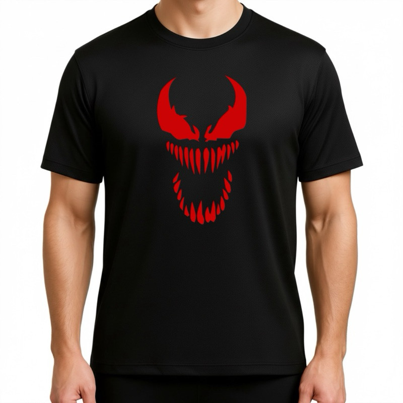 Camisa Camiseta Super Heróis VENOM Geek Masculino Academia Blusa Dry Fit