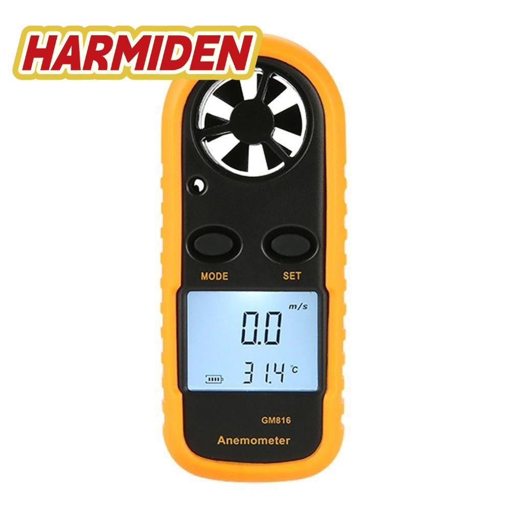 Medidor De Velocidade Do Vento MIOSHOP , Mini Design LCD Backlight Display Anemômetro Digital , Medição Precisa