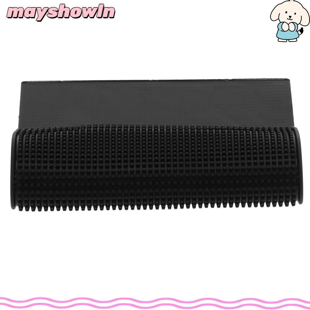 Tapete De Barra MAYSHOWLN , De Borracha De Cor Preta Antiderrapante De 30x45cm/11.8x17.7 Pol .