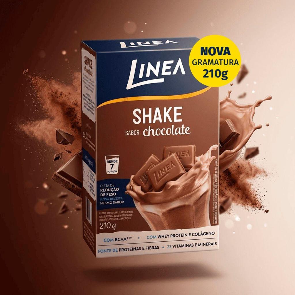 LINEA SHAKE PREMIUM CHOC 210G — imagem 2 de 2