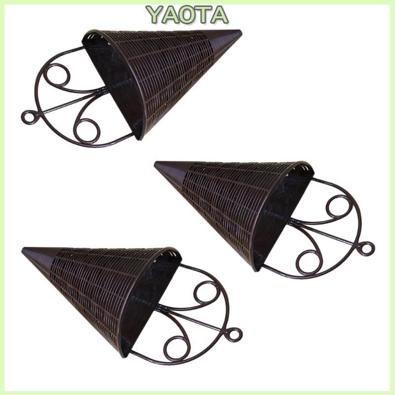 Yao Plantador De Parede De Plástico , Baldes Suspensos Para Jardim Interno E Externo , Varanda , Pátios , Vasos De , Rús