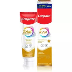 Creme Dental Colgate Total Prevenção Ativa Antitártaro Com 140g