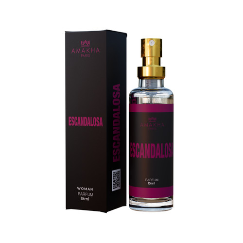 Duo Essencial Escandalosa Amakha Paris: Perfume de Bolso + Hidratante | Floral Chipre Marcante · foto 2
