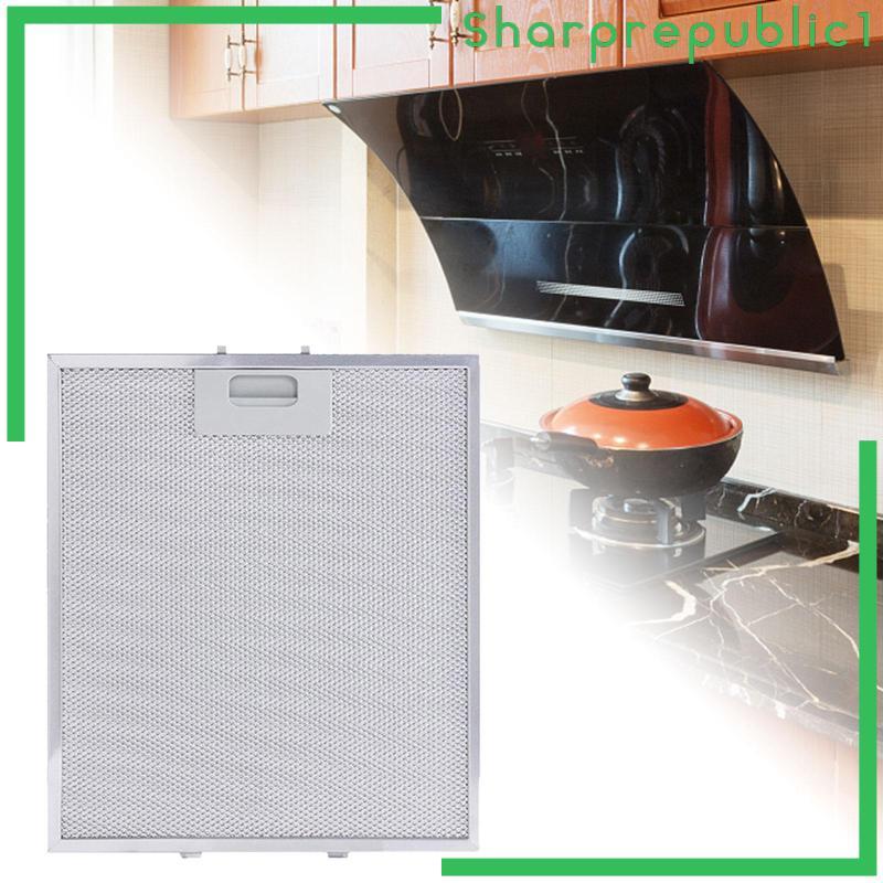 [Sharprepublic1] Filtro De Ventilação Do Exaustor , Malha De Alumínio Resistente , Substituição Remoção De Óleo Para Coz