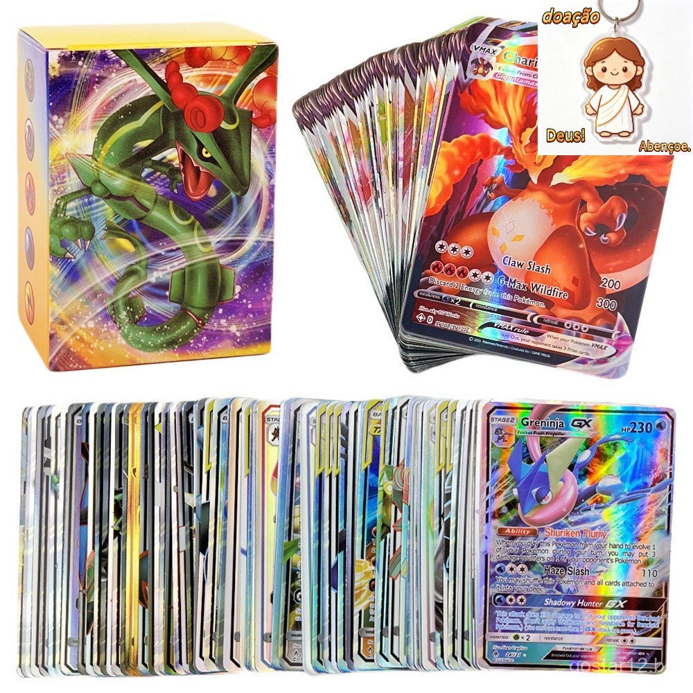 Carta Rara do Pikachu, Hitron Vmax, Carta Colecionável em Inglês