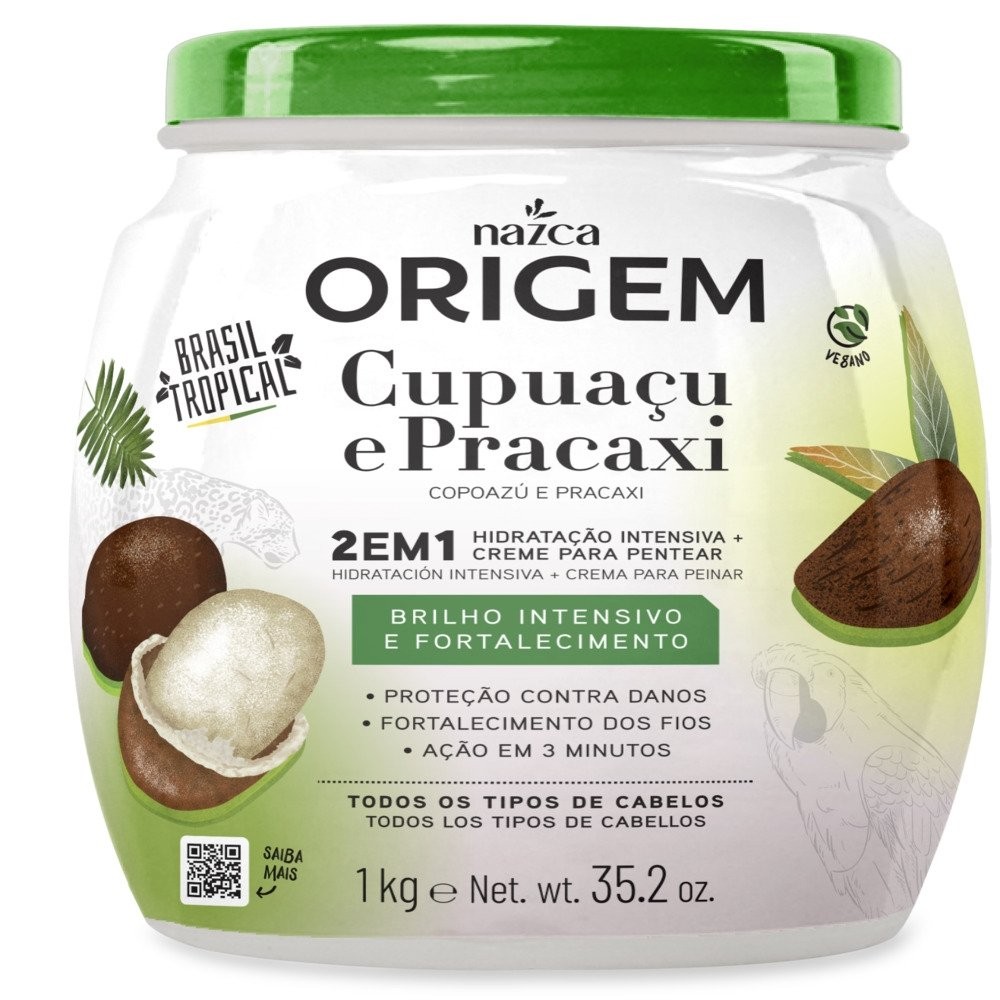Creme de Tratamento Origem Cupuaçu e Pracaxi 1kg em Oferta na Shopee