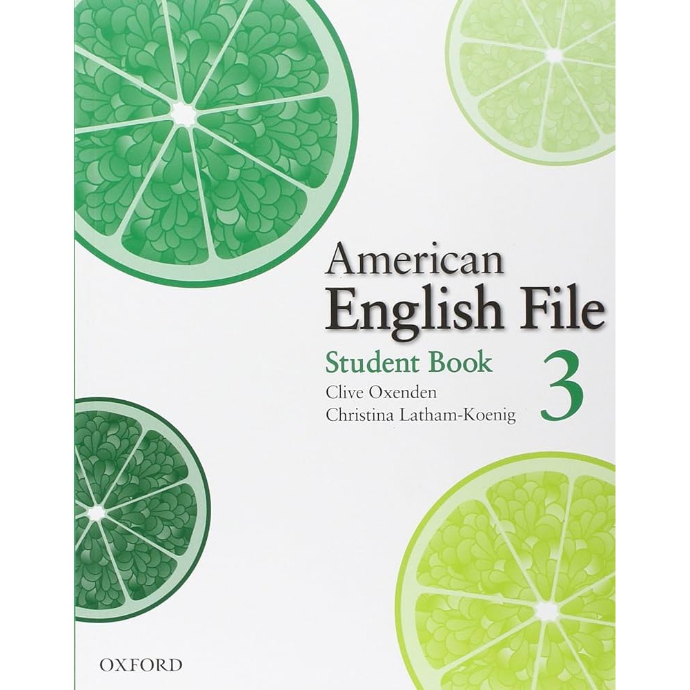 American English File 3 Workbook + Student book