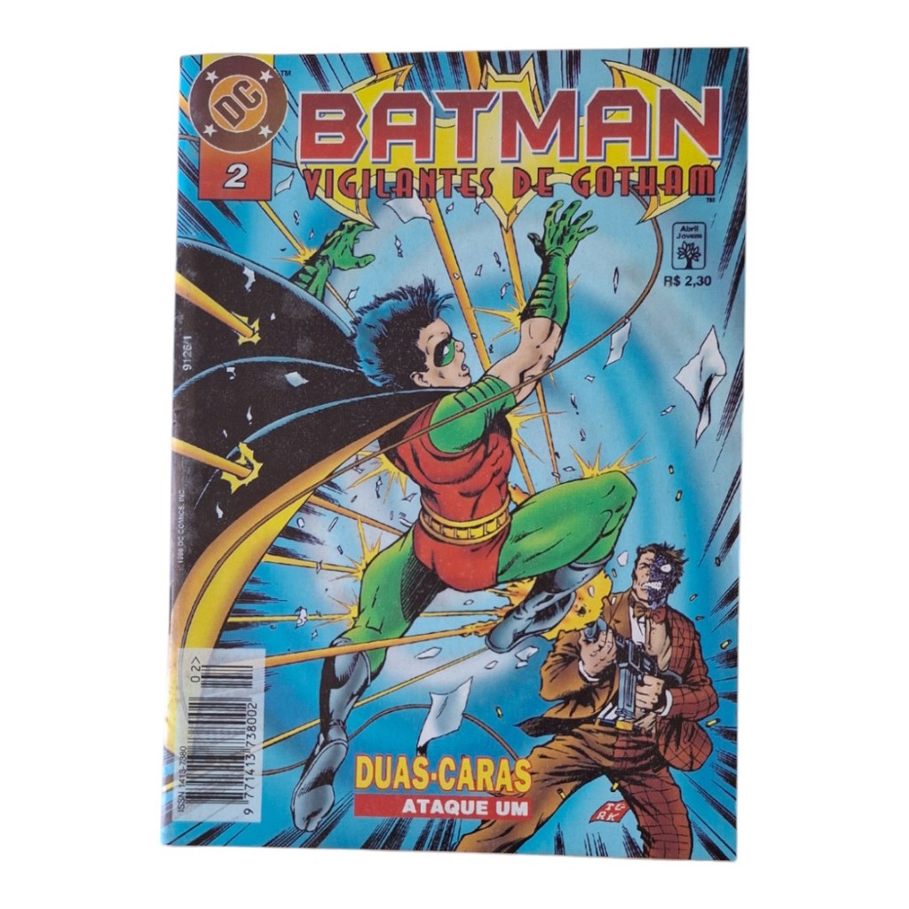 Hq Gibi - Batman - Vigilantes de Gotham n° 2 - Ed. Abril - 1996