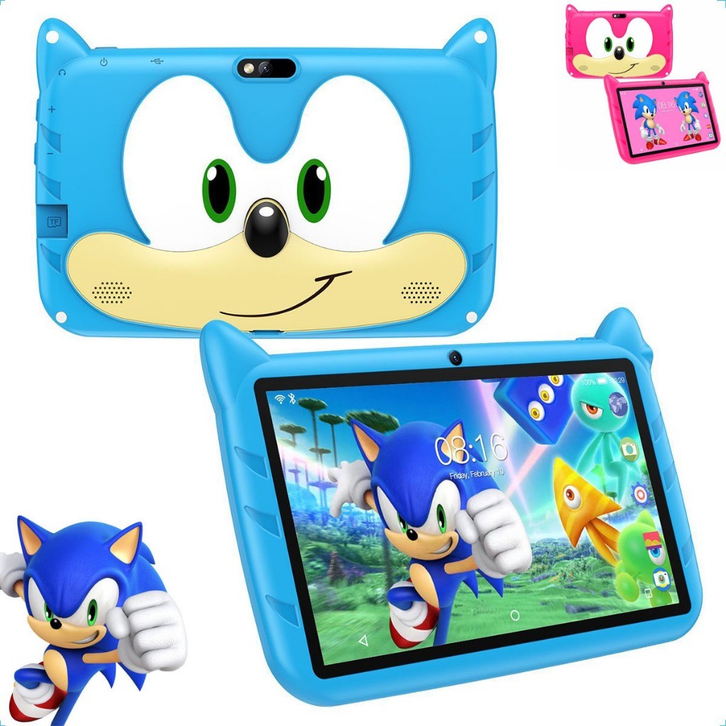 Tablet Sonic 7 Polegadas RAM 4GB + 64GB Memória Vários Jogos Instalados