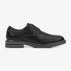 Sapato Casual Masculino Ferracini Social Elegante Sola Tratorada Firenze Preto 5436-704G