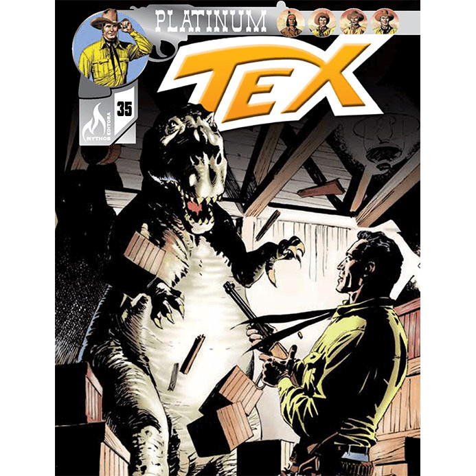 Livro - Tex Platinum Nº 35 - Mythos Editora ISBN 9786559511518