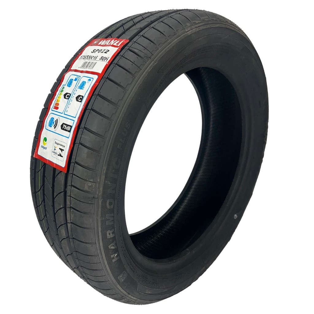 Kit 2 Pneus 175/55R16 Wanli SP022 80H Aro 16 Inmetro DS3 Peugeot 208 Citroën BYD Dolphin Mini — imagem 2 de 2