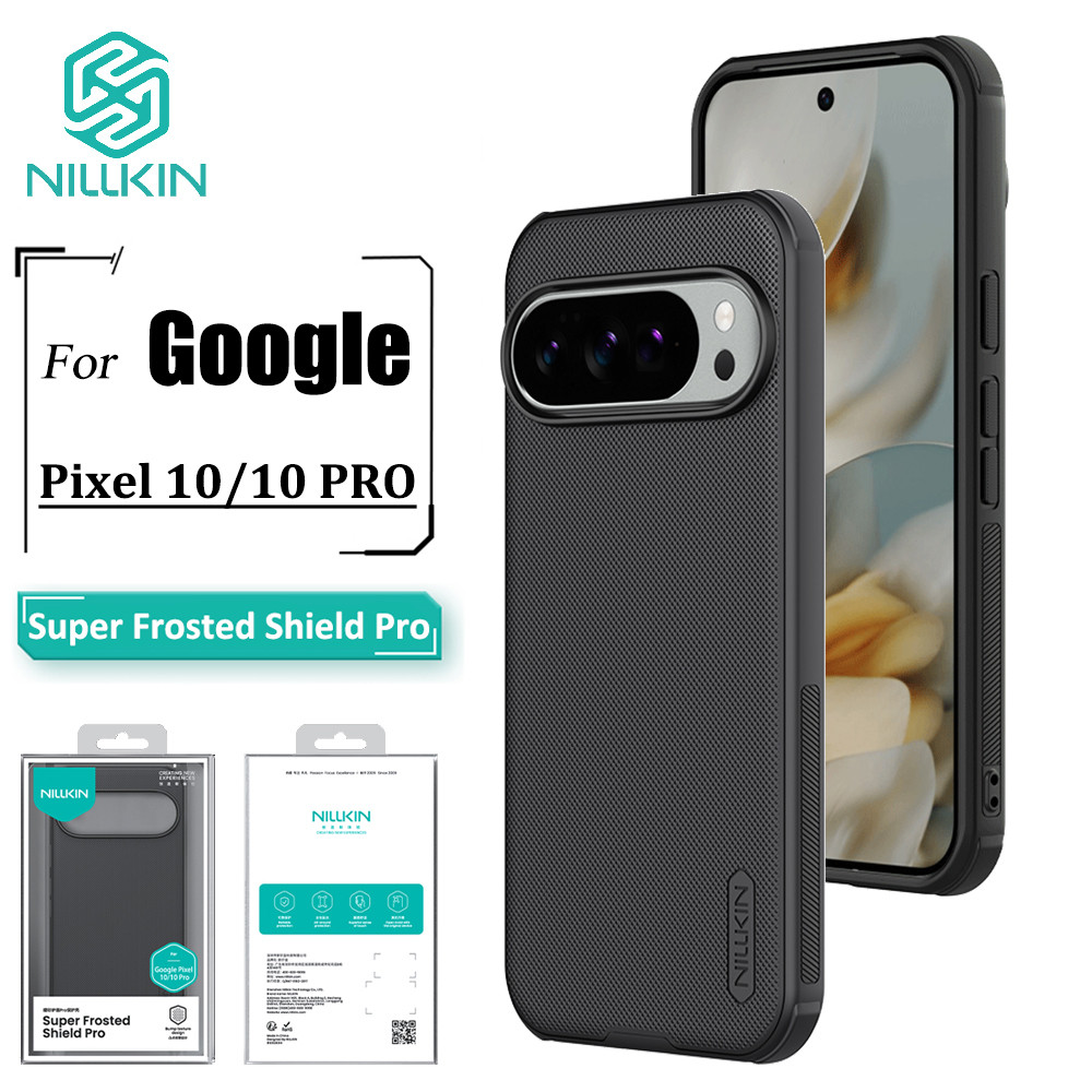 Nillkin Para Google Pixel 10/Pro Caso Super Frosted Shield Anti Impressão Digital À Prova De Choque Traseira em Oferta na Shopee