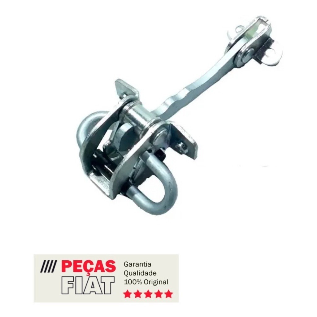 Limitador Porta Dianteira Idea Palio Siena Com Chapa Original - 51803055 em Oferta na Shopee
