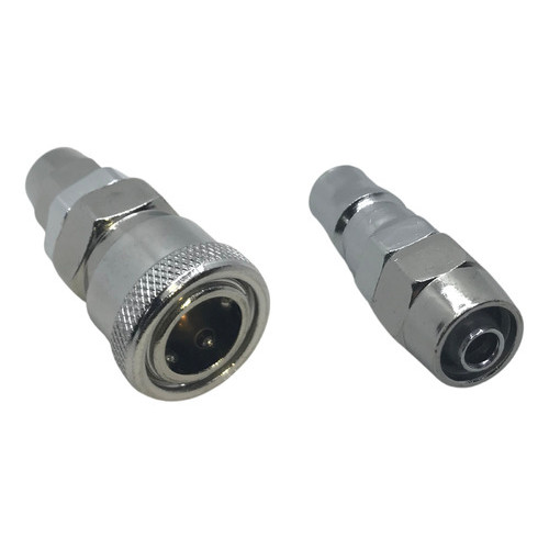 Engate rápido com trava e pino para engate tubo 8mm