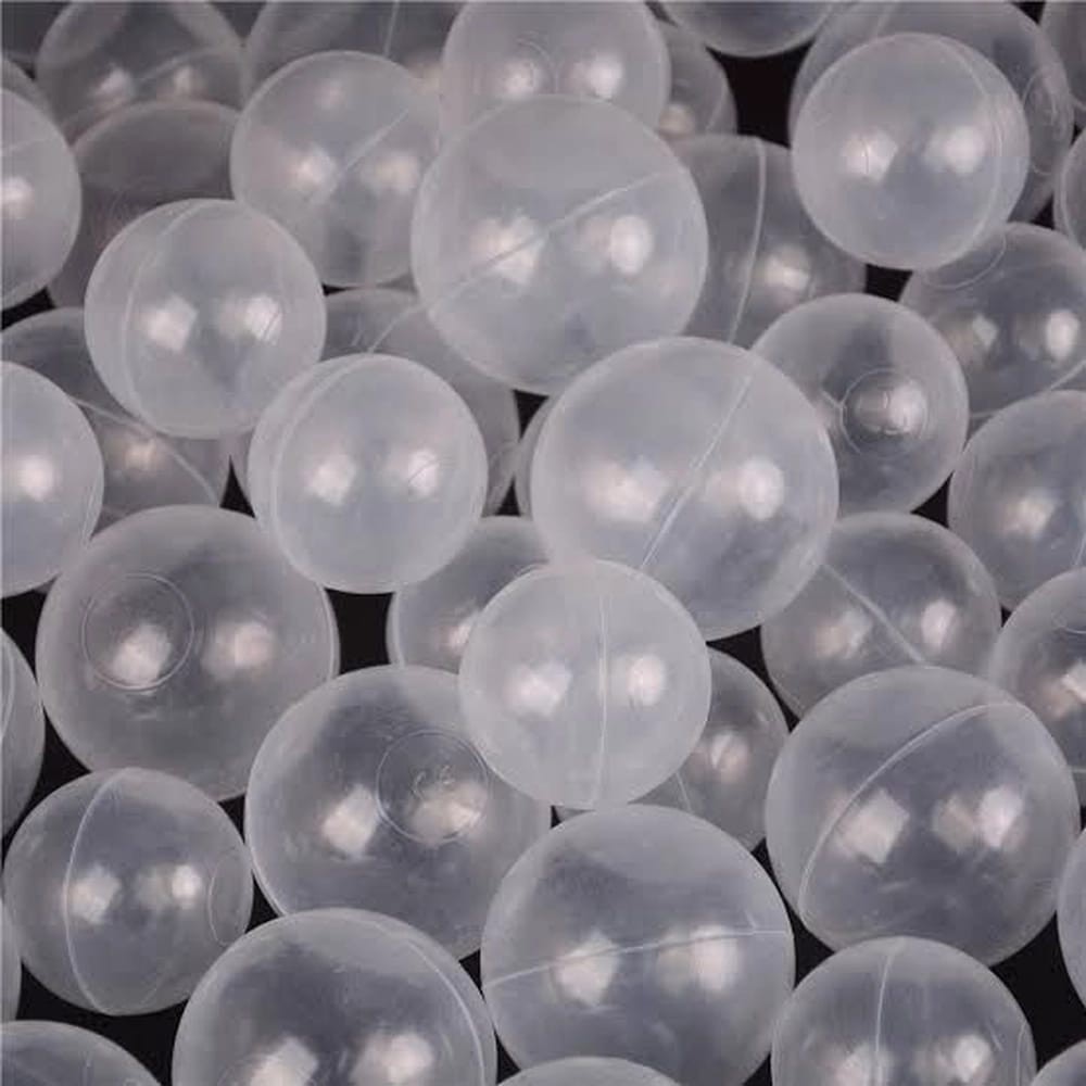 Bolinha transparente para piscina de bolinhas 100 unidades