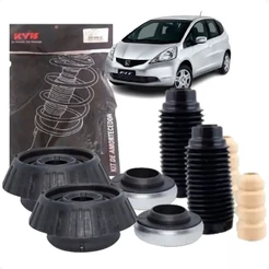 KIT AMORTECEDOR DIANTEIRO FIT 2003 ATÉ 2008 KAYABA