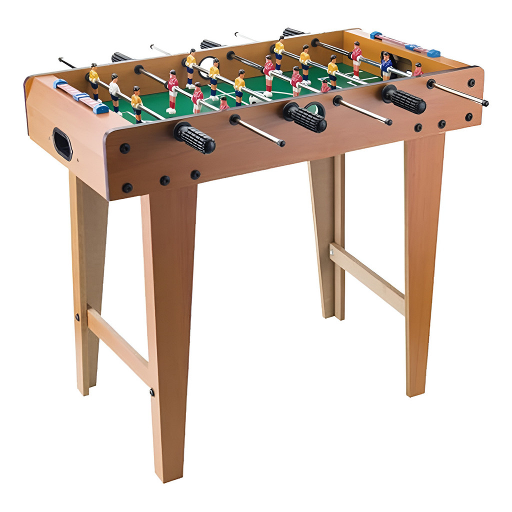 Brinquedo Mini Mesa Infantil Crianças Pebolim Toto Futebol Esporte MDF Plástico Bang Toys