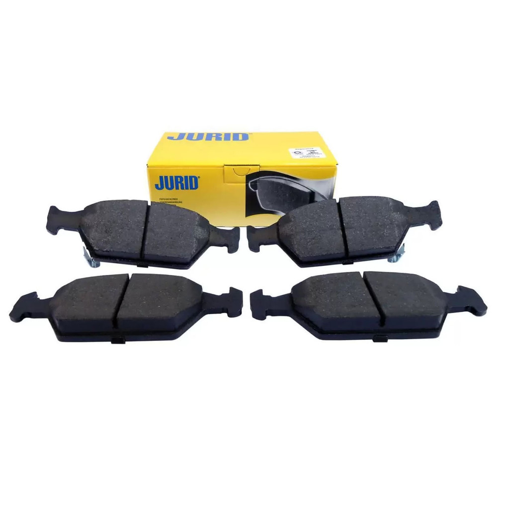 Pastilha de Freio Dianteira City Fit 2009 até 2014 Jurid HQJ2207A sistema Teves Com Alarme