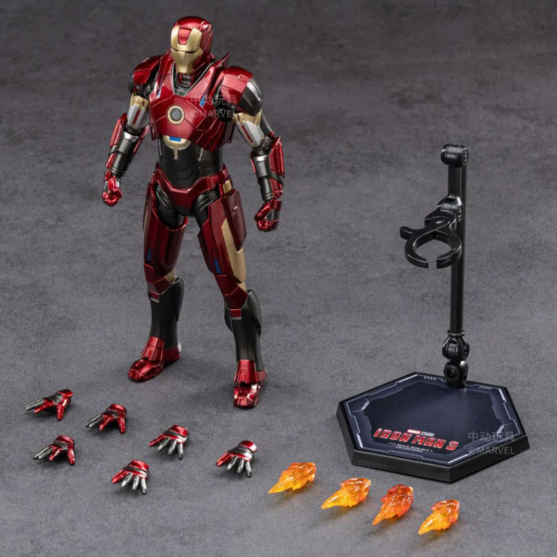 ZD Toys Série Homem De Ferro Altamente Articulado MK16 MK17 MK21 MK22 MK24 MK30 MK33 MK39 MK40 MK45 MK46 Figura De Ação