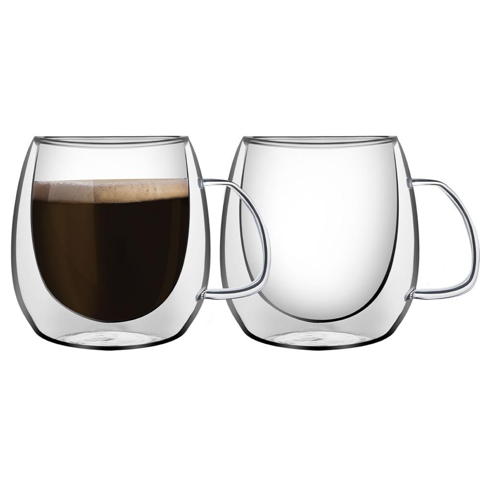Conjunto de Xícaras Tramontina para Café 2 Peças em Oferta na Shopee