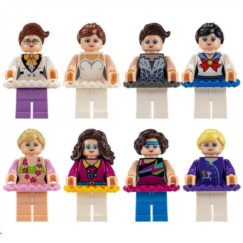 Blocos de construção de bonecos de ação brinquedos infantis