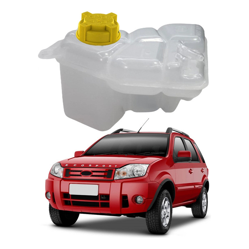 Reservatorio Agua Com Tampa Ecosport 1.6 2.0 2008 A 2012