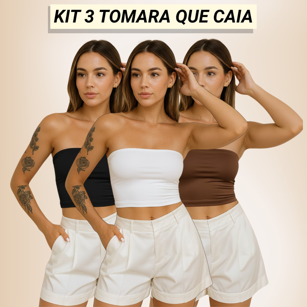 Cropped Tomara que Caia Feminino Suplex Básico Forrado