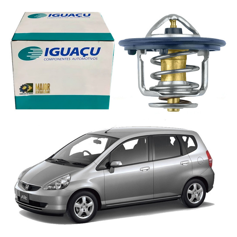 Valvula Termostatica Iguaçu Honda Fit 1.4 8v 2003 A 2008 em Oferta na Shopee