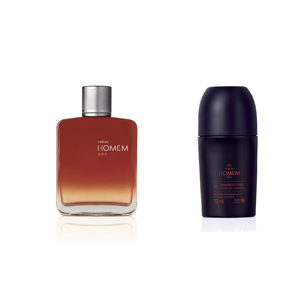 Kit Natura Homem Nós (1 Deo Parfum+ 1 Rollon)