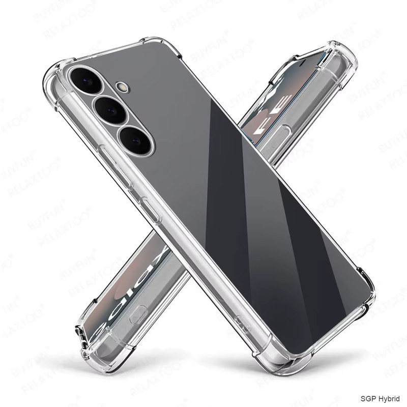 Capa Capinha Anti Impacto +2 Pelicula Para Samsung S25 FE - detalhe