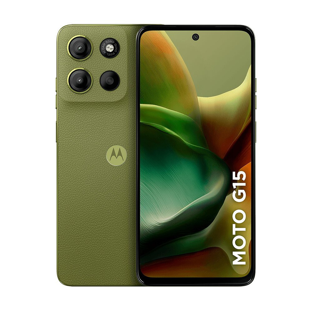 Smartphone Motorola Moto G15, 50 MP + 5 MP, 256 GB, 4G, Verde - XT2521-2 em Oferta na Shopee