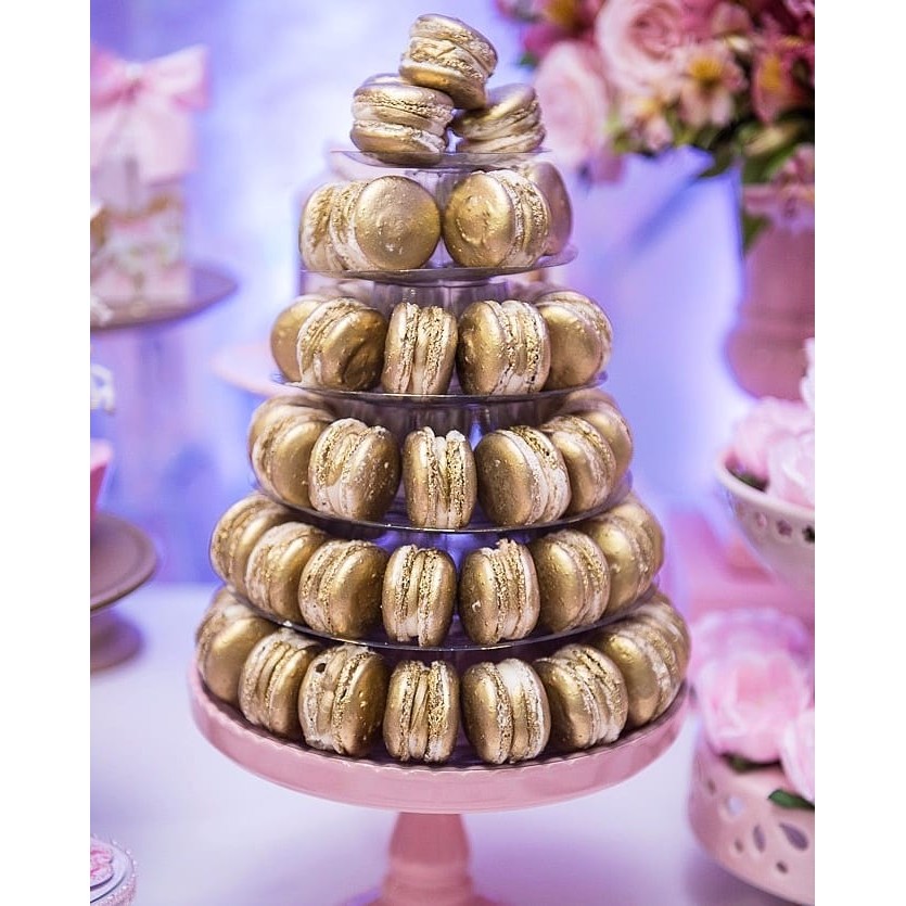 Torre 6 Pisos Para Macarons  - Pct. C/ 1 Unid. San Felipo