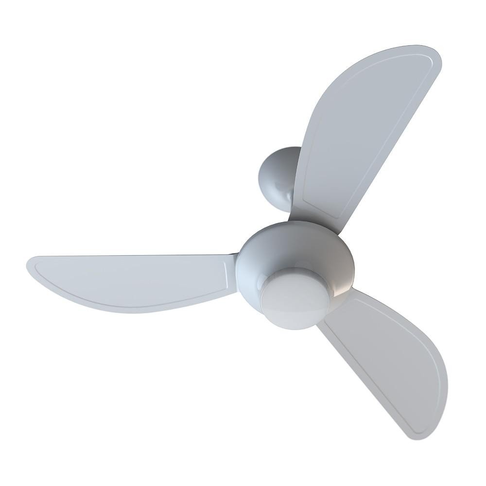 Ventilador de Teto Ventisol Mistral LED 18W Bivolt 3 Pás Silêncio e Economia em Oferta na Shopee