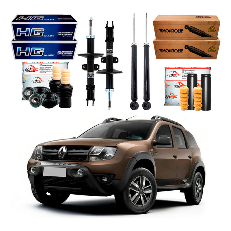 Kit Amortecedor Completo Duster 1.6 4x2 Manual 2017 A 2020