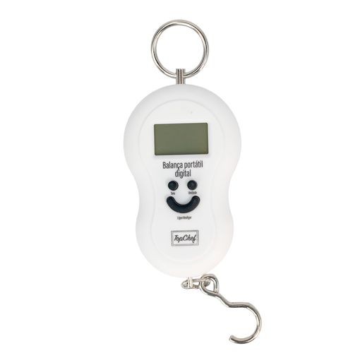 Balança Digital Resistente Com Gancho Capacidade 50kg Uso Domestico Comercial