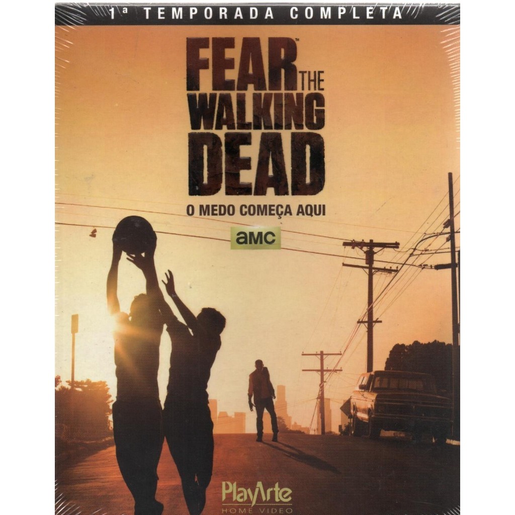 Box - Fear The Walking Dead - 1ª Temp Comp - 2 Dvds - Lac