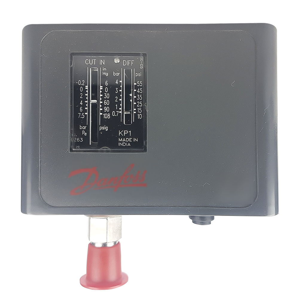 Pressostato Automatico De Baixa Kp1 Rearme 060110191 Danfoss