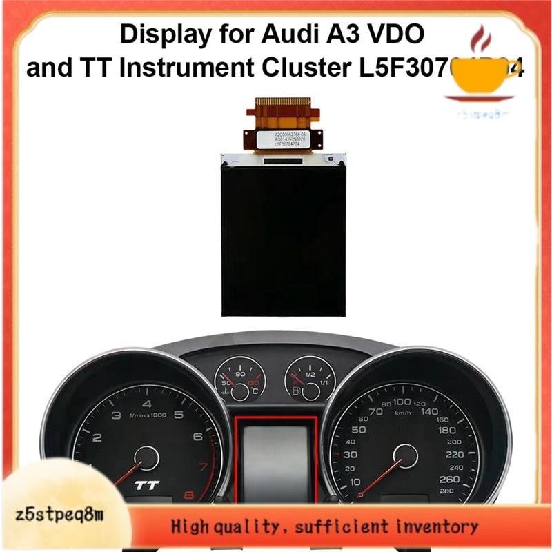 Novo Para TT A3 2008 L5F30704P04 Display LCD Instrumento De Tela Pós-Venda Painel Medidor Cluster 8P0920931T