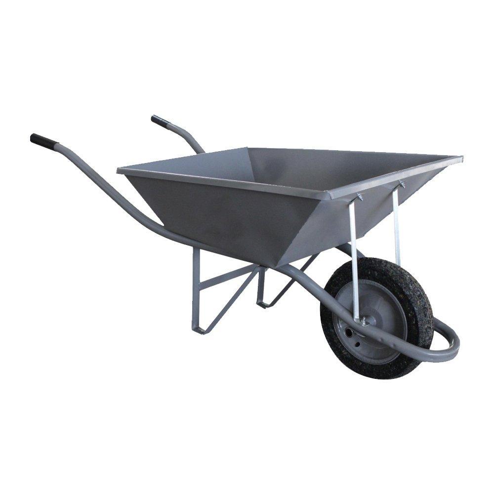 Carrinho de Mão Esfera 45L CH22 Pneu Maciço Force 3,25x8 Cinza